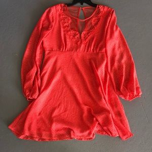 Free people coral dress